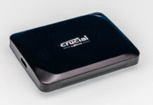 Crucial X10 Pro 4TB USB Type-C SSD Review Crucial X10 Pro 4TB Angle 1