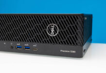 Dell Precision 3280 Compact Review A Neat Compact Workstation Dell Precision 3280 Compact Front Label