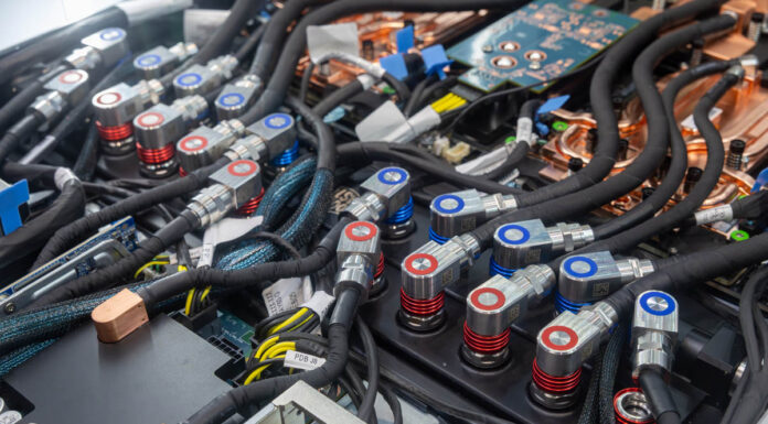 Gigabyte GIGAPOD and GB300 NVL72 Compute Blades at NVIDIA GTC 2025 Gigabyte GTC25 XL44 SX0 03