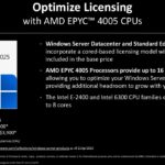 AMD EPYC 4005 Grado Microsoft Windows License Example