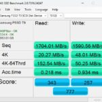 AS SSD Samsung T9 8GB