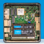 ASRock Industrial 4×4 AMD Ryzen AI 350 Full Inside SSD Installed