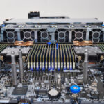 ASUS RS720 E12 RS8G CPUs And Memory Looking Toward Fans