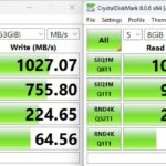 CrystalDiskMark Sandisk Extreme