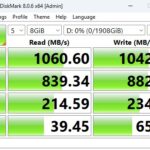 CrystalDiskMark Sk Hynix Beetle X31 8GiB