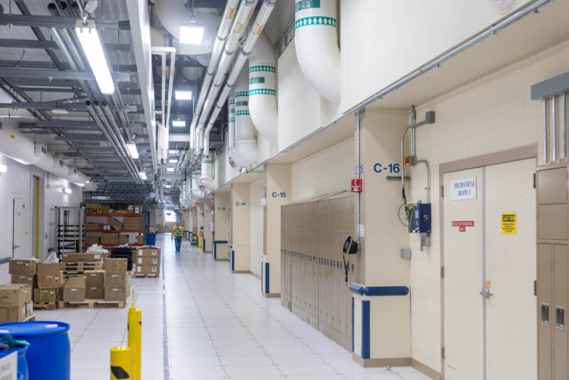 Dell AI Factory Franklin Hall With Water Pipes