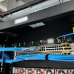 Dell AI Factory Franklin IR7000 Management Switches Top Being Cabled