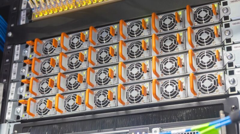 Dell AI Factory Franklin IR7000 NVIDIA GB200 NVL72 Power Shelf Top