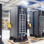 Dell AI Factory IR7000 Rear NVLink Cable Cartridges Installed