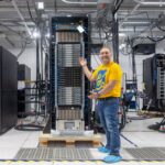 Dell IR7000 NVIDIA GB200 NVL72 Rack Running