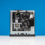 Minisforum MS A2 Internal Storage Side Overview No SSDs