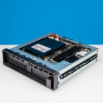 Minisforum MS A2 Internal Storage Side SSDs Installed Angle