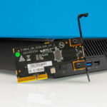 Minisforum MS A2 Oculink Front Close Up