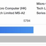 Minisforum MS-A2 to MS-01 Geekbench 6 GPU