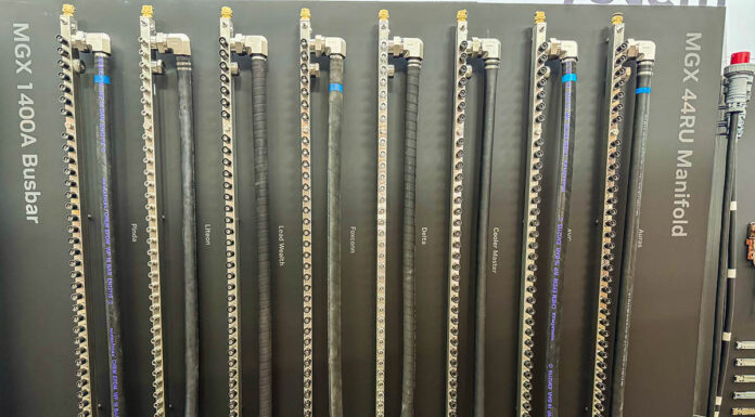 This is the NVIDIA MGX 44RU Manifold for Liquid Cooling NVIDIA MGX 44RU Manifold