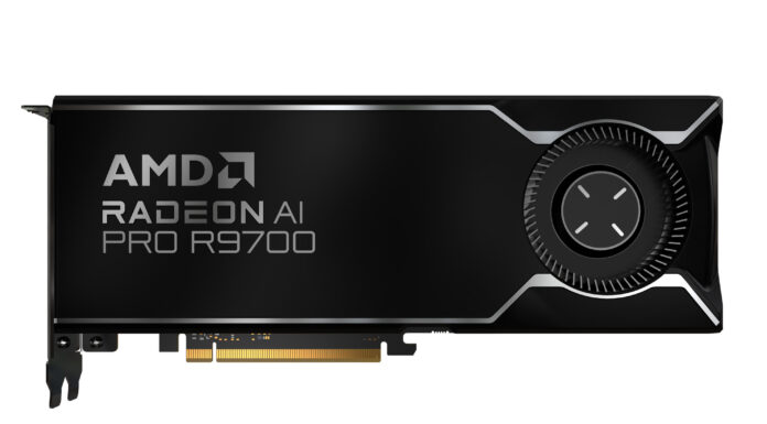 AMD Takes Aim for Workstation AI Market With Radeon AI Pro R9700 AMD Radeon AI Pro R9700