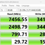 Solidigm D5 P5336 122.88TB CrystalDiskMark 8GB