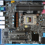 Supermicro H13SAE MF Top Down