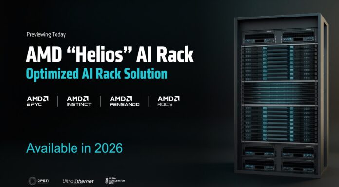 Not Just for Oreos and Trailers AMD Helios Next-Gen AI Racks Go Double-Wide AMD Helios Rack Scale Infrastructure Announcement 1