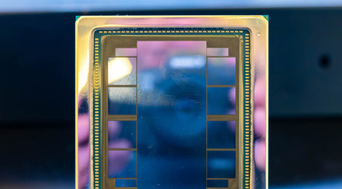 This is the AMD Instinct MI350 AMD Instinct MI350 Package