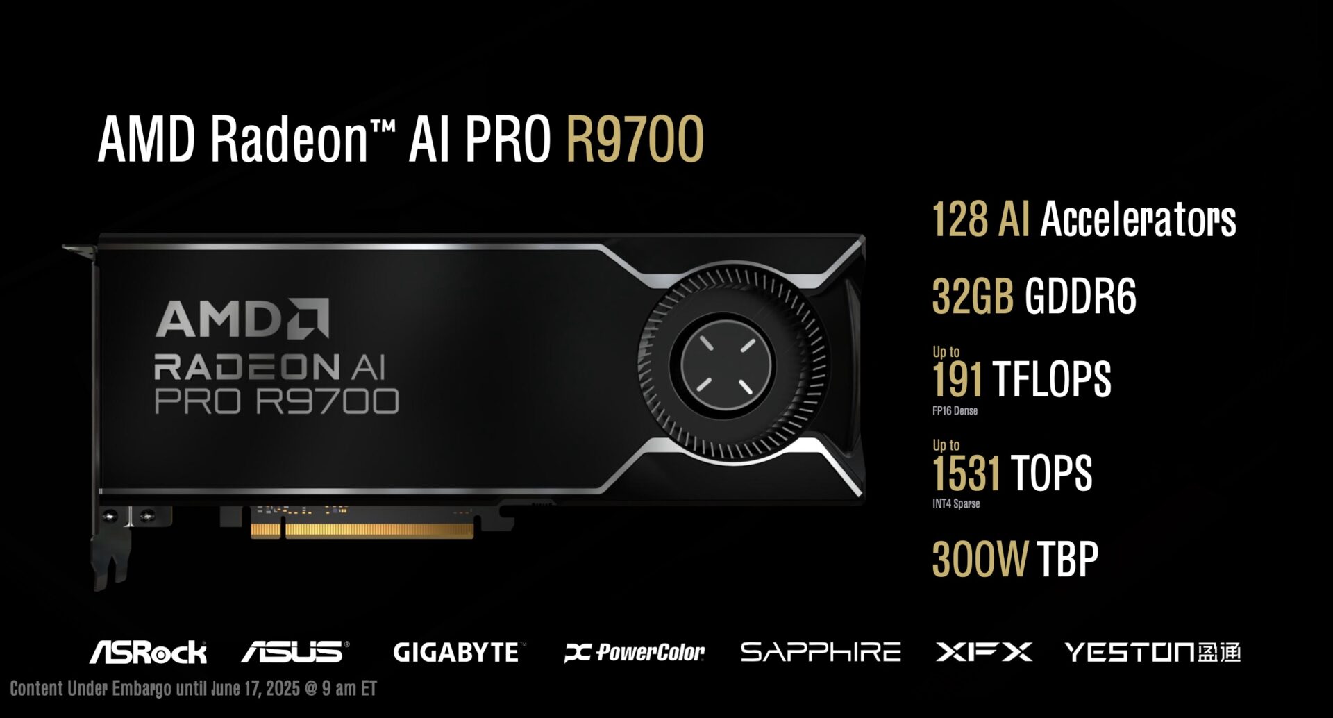 New AMD Ryzen Threadripper 9000 Series and AMD Radeon AI Pro R9700 ...