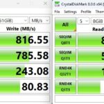 CrystalDiskMark Crucial X6