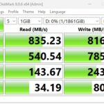 CrystalDiskMark Crucial X6 1GiB