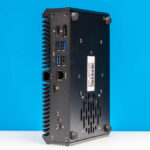 Qotom Q11032H6 Mini PC Series Front Vertical Angled 1