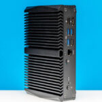 Qotom Q11032H6 Mini PC Series Front Vetical Angled 2
