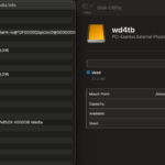 Beelink Mate Mini Single WD SN850X Installed Disk Info