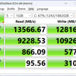 Crucial T710 2TB CrystalDiskMark 1GB