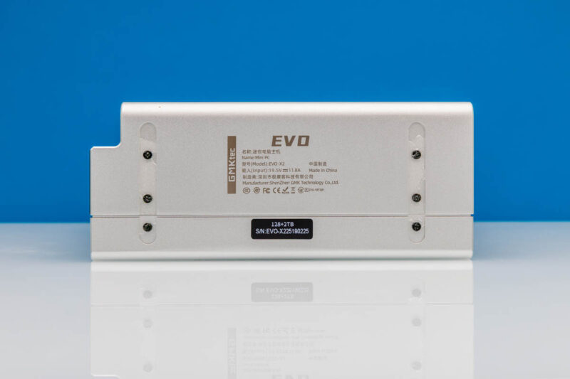 GMKtec EVO X2 Rubber Feet Removed