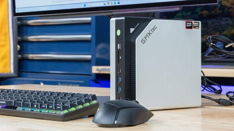 GMKtec Evo X2 Monitor System 4 Large