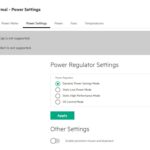 HPE ILO 6 Advanced Power And Thermal Power Settings