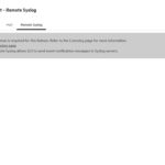 HPE ILO 6 Essentials Management Remote Syslog Requires License