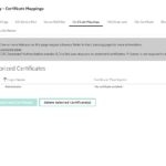 HPE ILO 6 Essentials Security Certificate Mappings Requires License