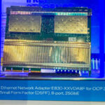 Intel E830 XXVDA8F OCP NIC 3.0 DSFF At HPE Discover 2025 3