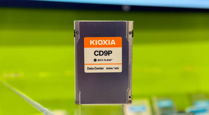Kioxia CD9P Showing the Power of New BiCS FLASH at HPE Discover 2025 Kioxia CD9P At Discover 2025 Cover