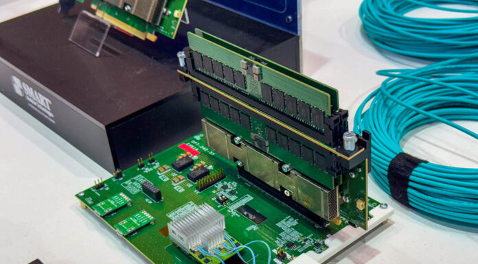 Kyocera Pegatron and SMART Show CXL Over Optics at Computex 2025 Kyocera Pegatron Optical CXL Concept Computex 2025 3