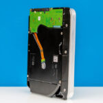Seagate Barracuda 28TB HAMR Back PCB Angle 2
