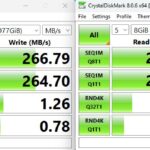 Seagate 28TB Expansion Desktop Hard Drive CrystalDiskMark