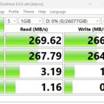 Segate 28TB Expansion Desktop Hard Drive CrystalDiskMark 1GB
