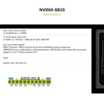 NVIDIA GB10 Specifications, Cont