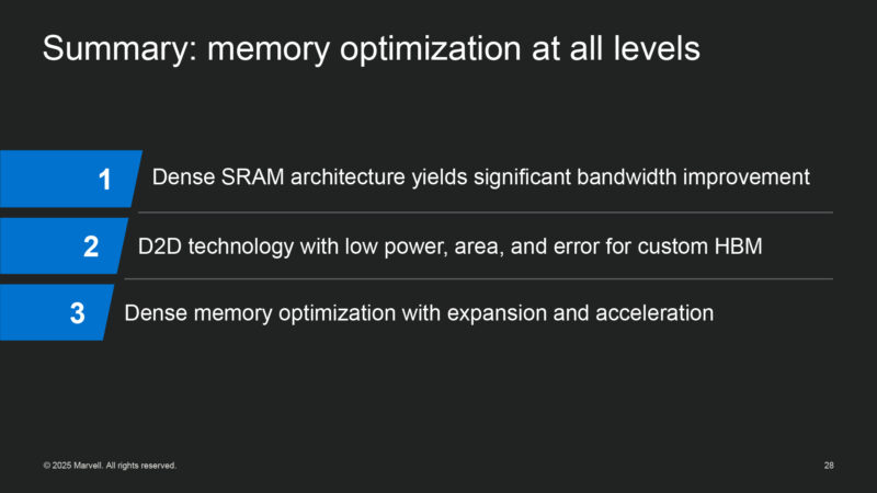 Summary: memory optimization at all levels