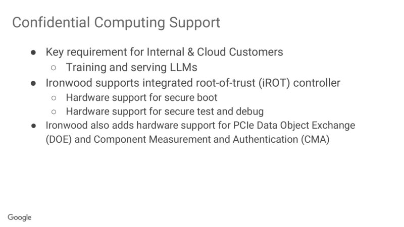 Confidential Computing Support