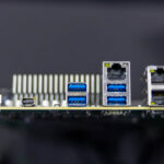 ASRock Rack AMPONED8 2T BCM FMS 2025 Rear IO