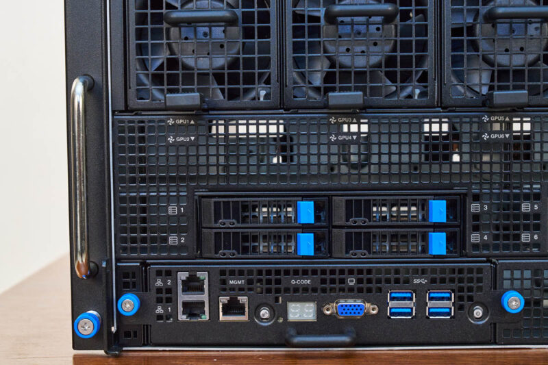 ASUS ESC A8A E12U Chassis Front Left