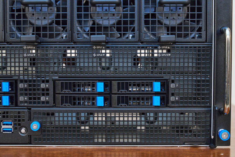 ASUS ESC A8A E12U Chassis Front Right