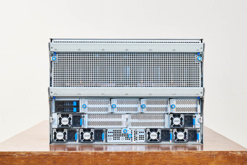 ASUS ESC A8A E12U Chassis Rear 2