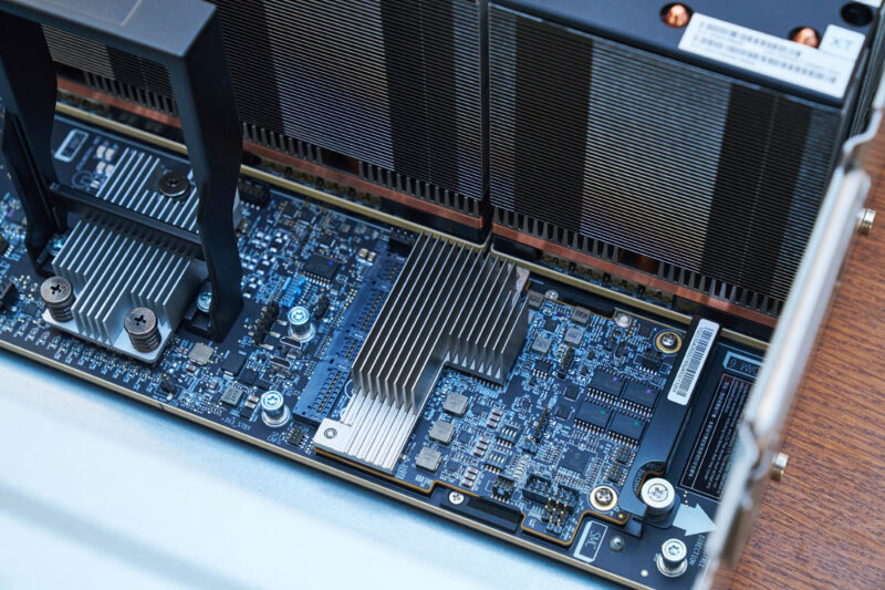 ASUS ESC A8A E12U OAM Tray AMD Instinct MI325X Management Card